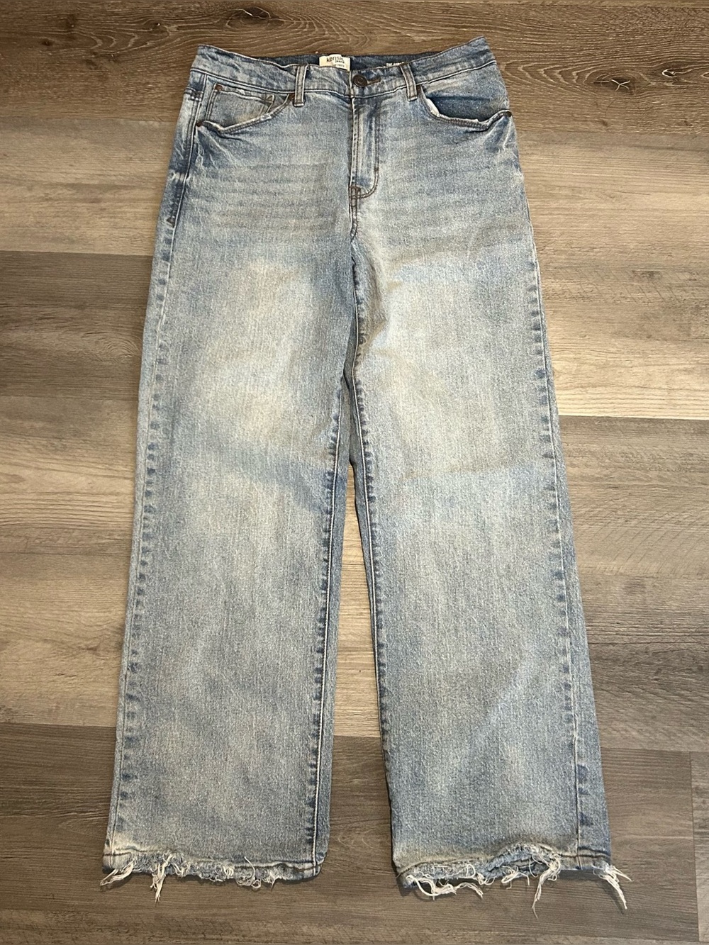 8/29 High Rise Relaxed Straight The Aubrey Kensie Denim Jeans